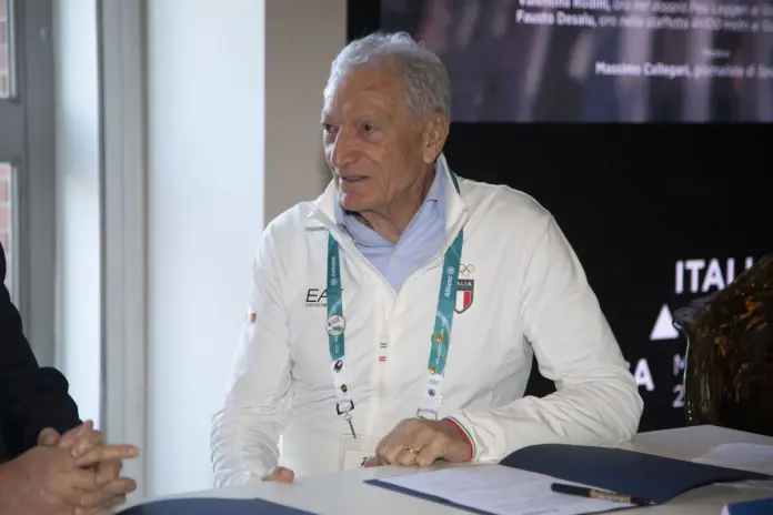 Milano, Triennale, Casa Italia, Firma del protocollo CONI-Conai per la sostenibilità degli eventi sportivi