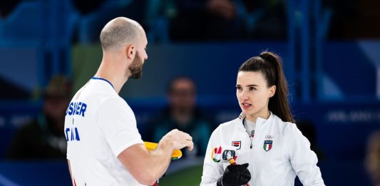 Il curling si tinge d’azzurro, Constantini e Mosaner medaglia di bronzo nel doppio misto