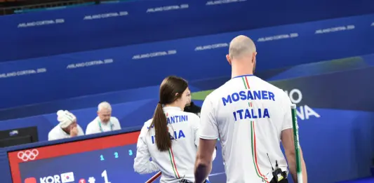 Curling, Constantini e Mosaner partono bene alle Olimpiadi: Corea del Sud battuta all’esordio nel doppio misto