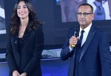 Sanremo 2026, Carlo Conti annuncia Giorgia Cardinaletti co-conduttrice della serata finale