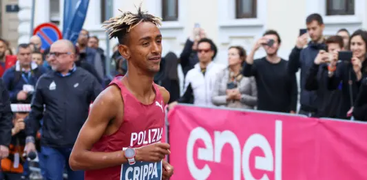 Nuovo record italiano per Yeman Crippa nella mezza maratona di Napoli