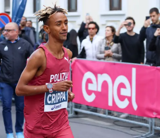 Nuovo record italiano per Yeman Crippa nella mezza maratona di Napoli
