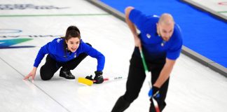 Curling, Constantini e Mosaner si arrendono agli Usa: il doppio misto azzurro alla finale per il bronzo