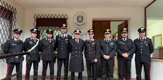 Il comandante della Legione Carabinieri Sicilia visita due stazioni nel Messinese