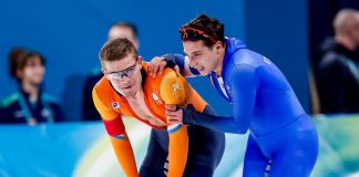 Di Stefano 5° nei 1.500 del pattinaggio di velocità, oro al cinese Zhongyan Ning