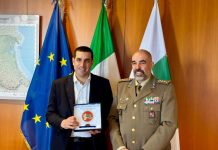 Il presidente de Pascale incontra il comandante militare regionale dell’esercito Perrone