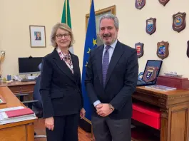 Il sottosegretario al MEF Savino incontra l’AD di Fincantieri Folgerio