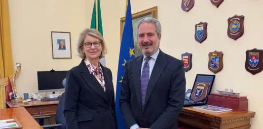 Il sottosegretario al MEF Savino incontra l’AD di Fincantieri Folgerio