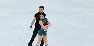 Pattinaggio di figura, Guignard-Fabbri al quinto posto dopo la Rhythm Dance