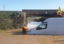 Maltempo a Roma, da mezzanotte oltre 100 interventi dei Vigili del Fuoco