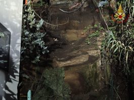 Roma, crolla il muro di contenimento e travolge un’abitazione a Formello: un morto