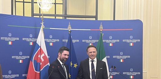 Italia-Slovacchia, incontro bilaterale tra Lollobrigida e Takác