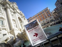Roma, al via da oggi i ticket d’ingresso per la Fontana di Trevi