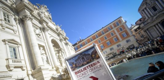 Roma, al via da oggi i ticket d’ingresso per la Fontana di Trevi