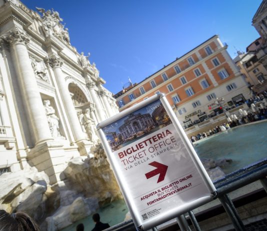 Roma, al via da oggi i ticket d’ingresso per la Fontana di Trevi