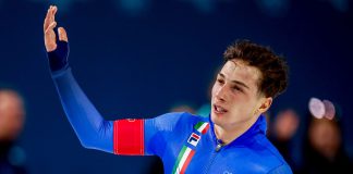 Pattinaggio di velocità, Di Stefano chiude settimo nei 1000 metri. Oro allo statunitense Stolz
