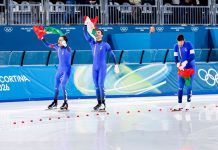 Pattinaggio di velocità, Italia d’oro nell’inseguimento maschile a squadre