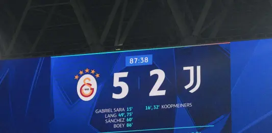 Crollo Juventus, il Galatasaray vince 5-2: per gli ottavi di Champions serve un miracolo