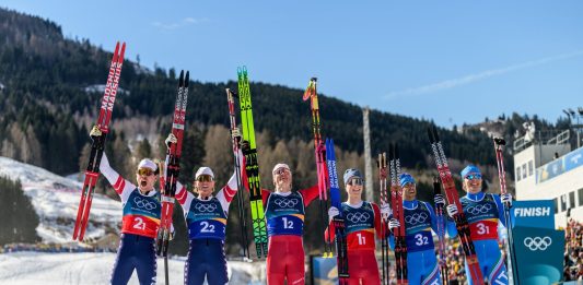 Sci di fondo, Elia Barp e Federico Pellegrino medaglia di bronzo nel team sprint