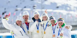 Sci di fondo, Elia Barp e Federico Pellegrino medaglia di bronzo nel team sprint
