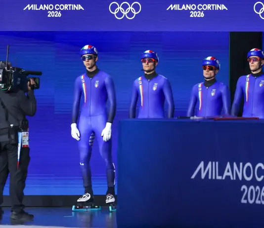 Short track, la staffetta maschile è di bronzo. Tra poco la finale dei 1500 con Arianna Fontana