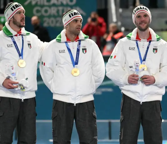 Pattinaggio di velocità, Italia d’oro nell’inseguimento maschile a squadre