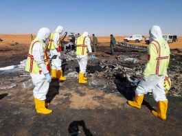 Libia, avviato il recupero delle salme dopo lo schianto di un elicottero da soccorso nella base di Al-Sara