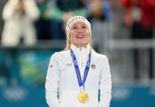 Impresa di Francesca Lollobrigida, oro e record olimpico nei 3000 metri del pattinaggio di velocità