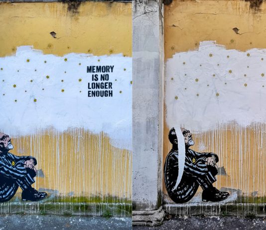 Vandalizzato il murale con Primo Levi e Anna Frank alla Caserma Montello di Milano