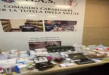 Distribuzione di anabolizzanti clandestini su scala nazionale, due misure cautelari tra Lucca e Cosenza