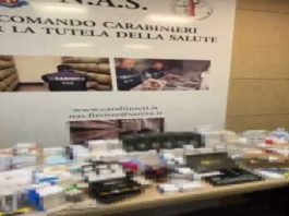 Distribuzione di anabolizzanti clandestini su scala nazionale, due misure cautelari tra Lucca e Cosenza