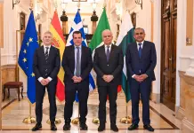 Piantedosi incontra gli omologhi di Spagna, Grecia e Pakistan, focus sull’immigrazione