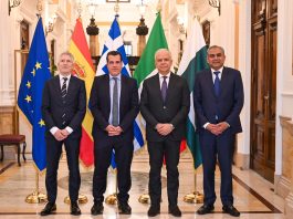 Piantedosi incontra gli omologhi di Spagna, Grecia e Pakistan, focus sull’immigrazione