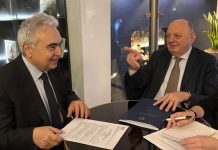 World Energy outlook, il ministro Pichetto incontra il direttore esecutivo di IEA Birol