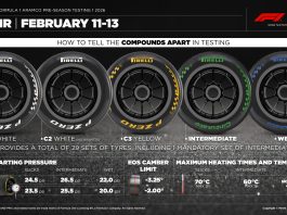 F1, Pirelli sceglie i set dei test pre-stagionali in Bahrain