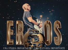 Eros Ramazzotti debutta a Parigi il 14 febbraio, a giugno tour negli stadi