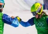 Italia d’argento nello snowboardcross, Moioli e Sommariva strepitosi nella gara mista a coppie