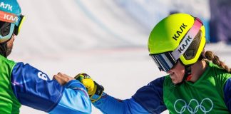 Italia d’argento nello snowboardcross, Moioli e Sommariva strepitosi nella gara mista a coppie