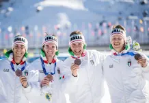 Sci di fondo, splendido bronzo per la staffetta maschile: l’Italia torna sul podio dopo 20 anni