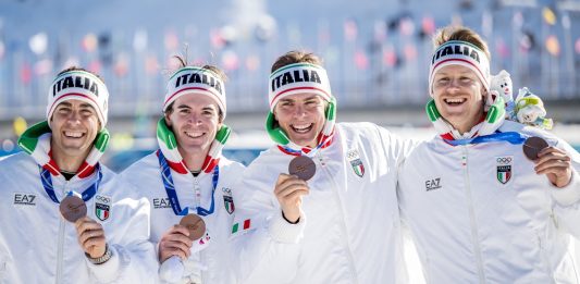 Sci di fondo, splendido bronzo per la staffetta maschile: l’Italia torna sul podio dopo 20 anni