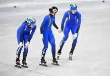 Short track, straordinaria medaglia d’oro per la staffetta mista azzurra