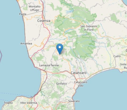 Terremoto in provincia di Catanzaro, sisma di magnitudo 3.6 a Serrastretta