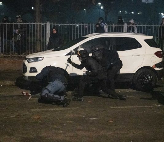 Scontri a Torino, sono 103 le persone ferite