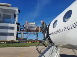 Bimbo in pericolo di vita trasportato da Alghero a Torino con un volo dell’Aeronautica Militare
