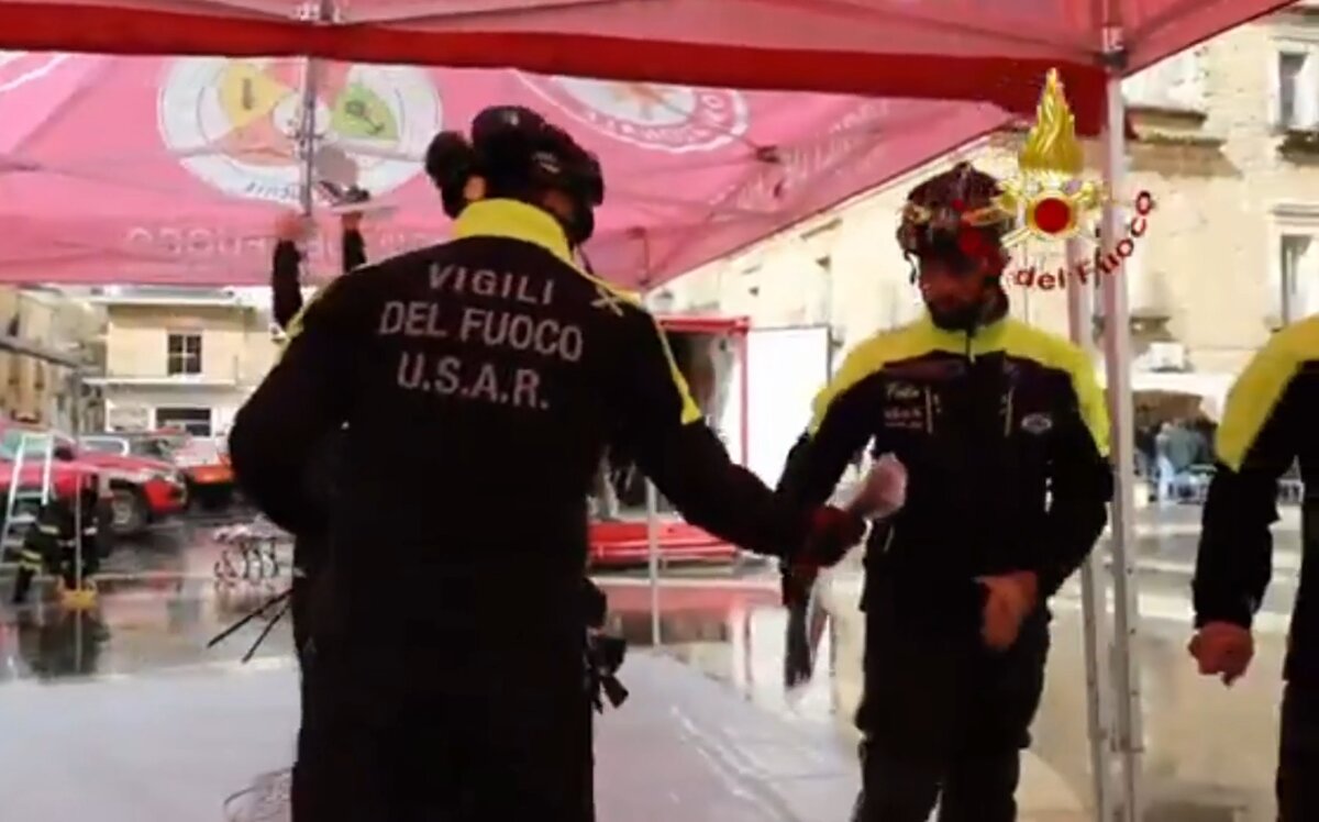 Frana di Niscemi, 30 interventi di recupero beni dei Vigili del Fuoco / Video