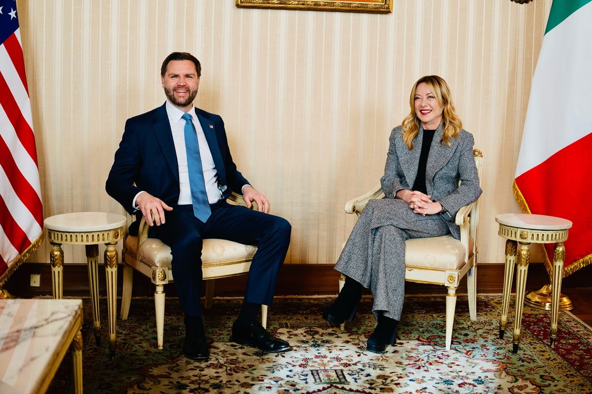 Meloni incontra Vance e Rubio “Italia e Stati Uniti rafforzano la loro collaborazione”
