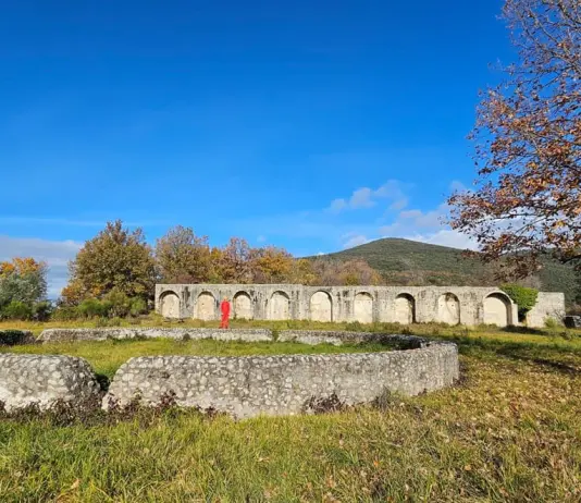 Scoperto un acquedotto di epoca romana nella Villa dei Casoni nel Reatino