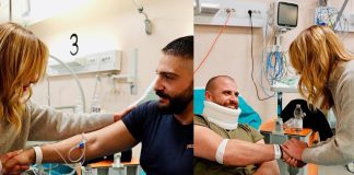 Premier Meloni in visita ad agenti feriti all’ospedale Molinette di Torino “Domani riunione di governo, faremo ciò che serve” / Foto e Video