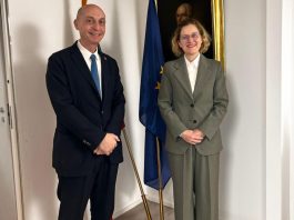 L’Ambasciatrice della Repubblica di Lituania presso la Santa Sede in visita privata a Palermo