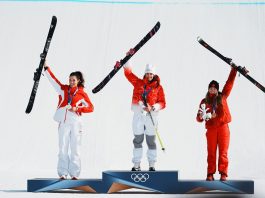 Milano-Cortina 2026: il podio del freeski slopestyle di sci freestyle femminile (1)